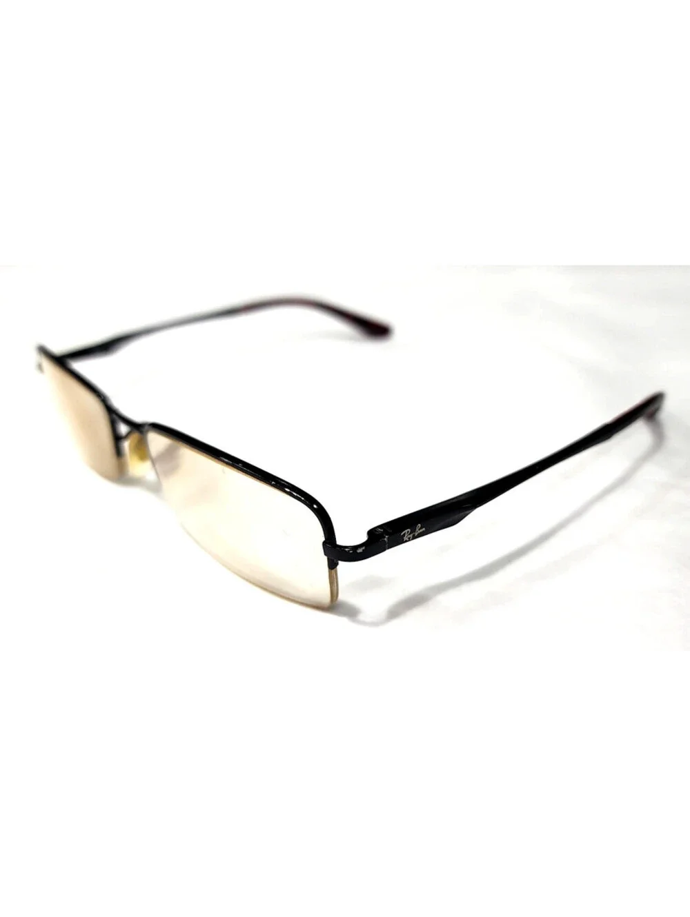 Ray Ban RB8692 1012 Black Rectangle Eyeglasses 53-18 140 READ